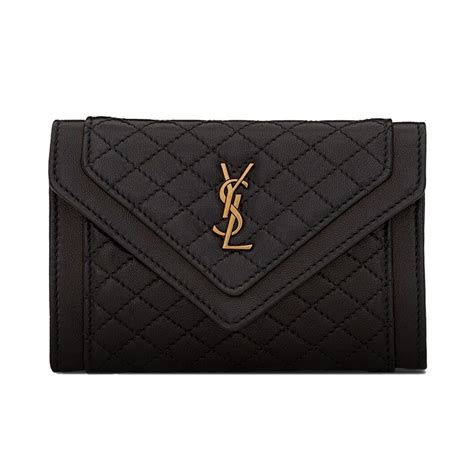 new ysl small envelope wallet|ysl monogram quilted wallet.